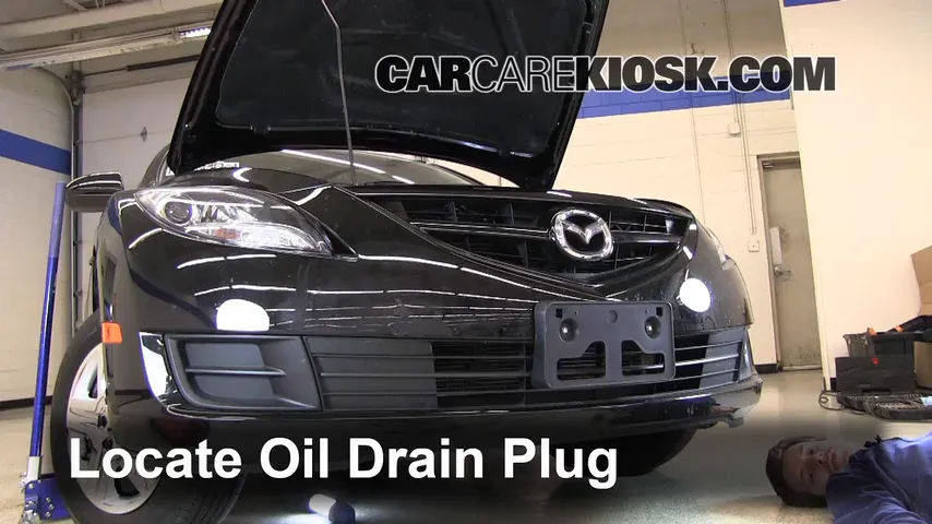 2012 Mazda 6 i 2.5L 4 Cyl. Oil Change Oil and Oil Filter